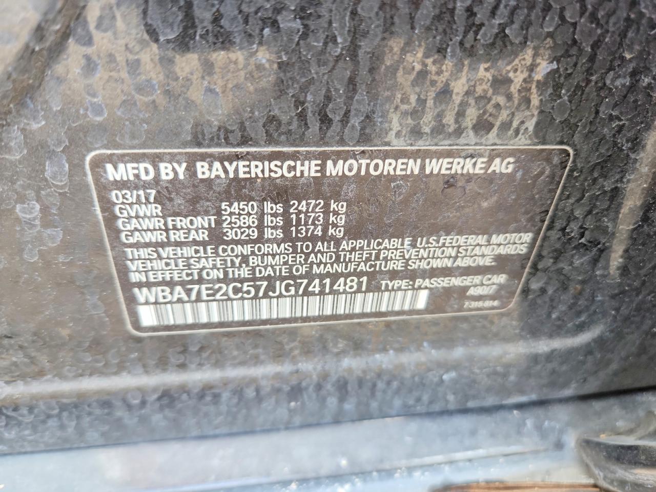 2018 BMW 740 I - zdjęcie 12