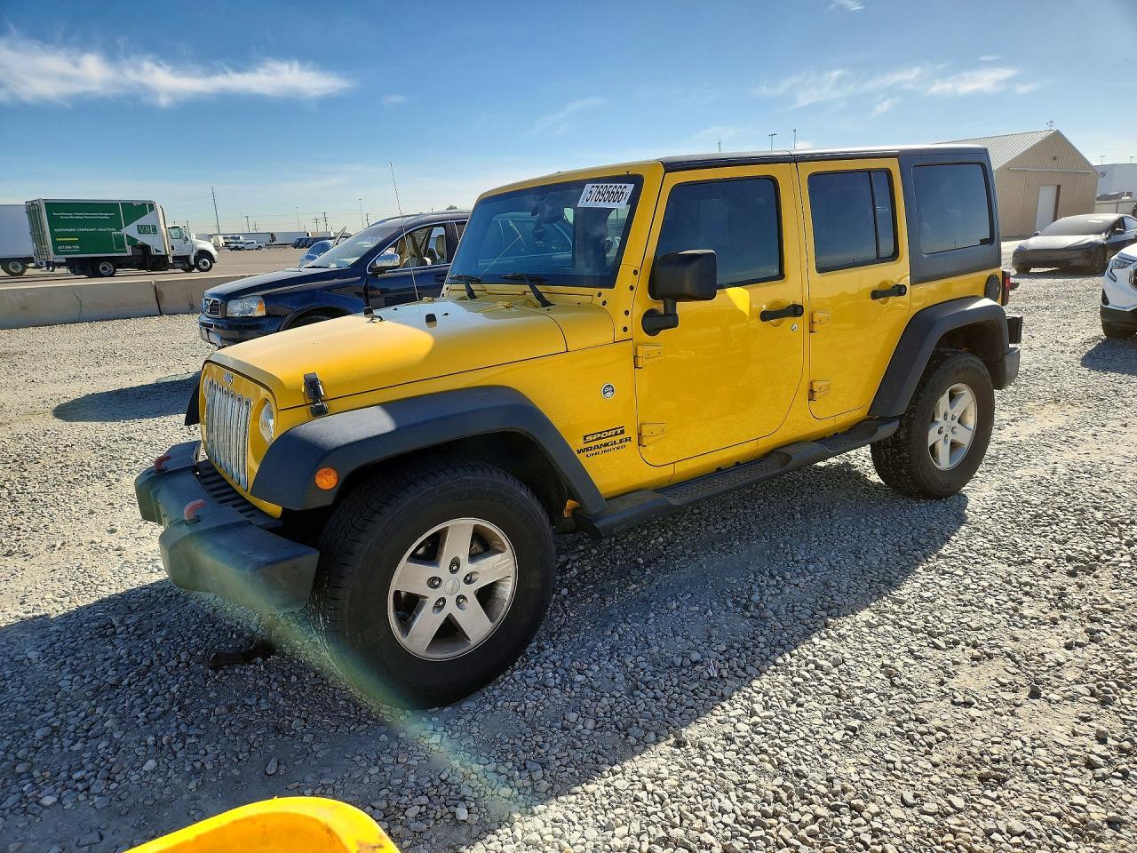 2015 Jeep Wrangler Unlimited Sport - zdjęcie główne