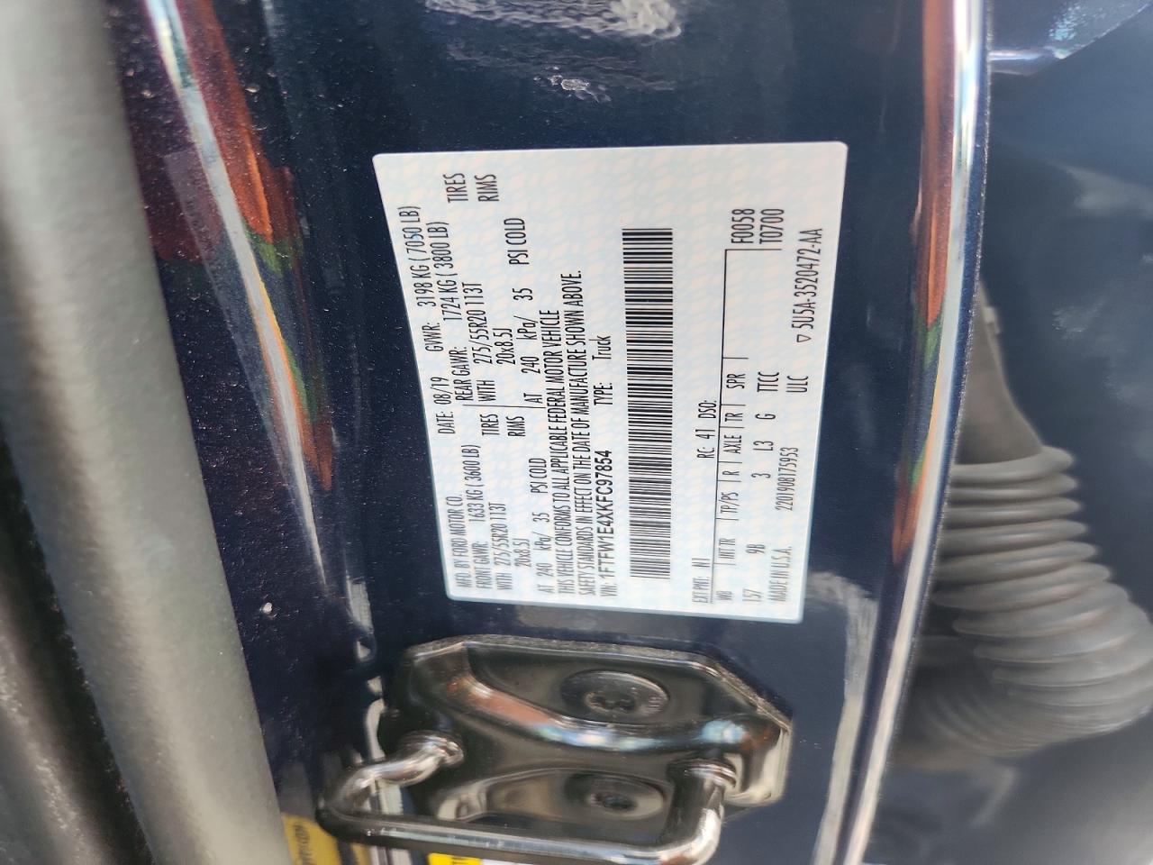 2019 Ford F150 - zdjęcie 12