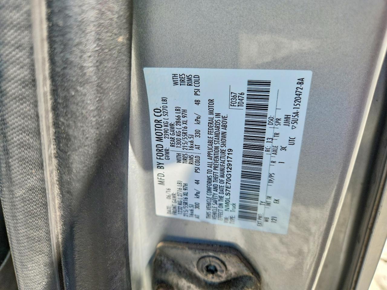 2016 Ford Transit Connect Xl - zdjęcie 13