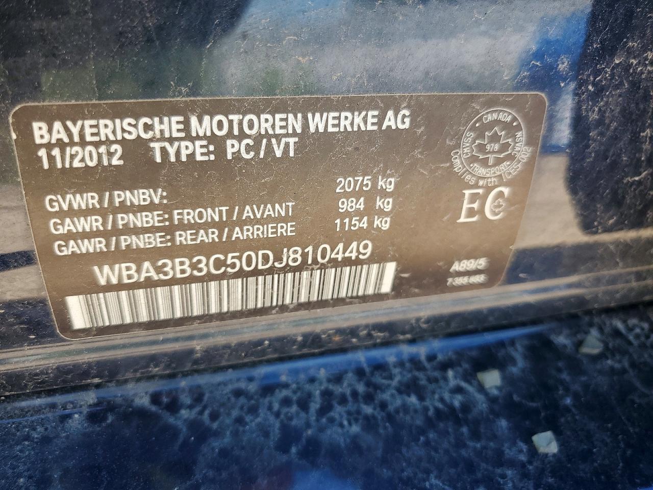 2013 BMW Seria 3 328i - zdjęcie 12