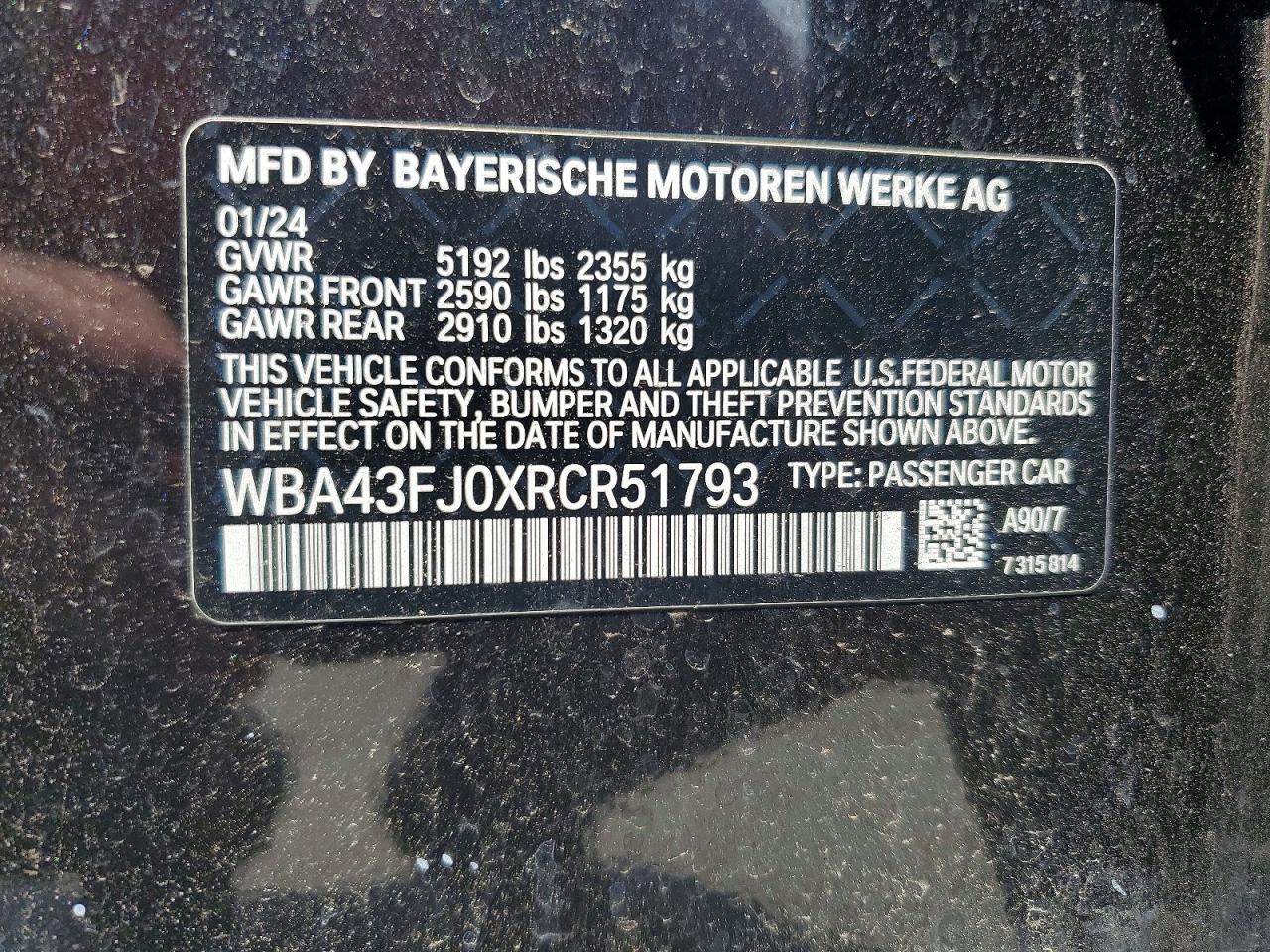 2024 BMW 530 I - zdjęcie 12