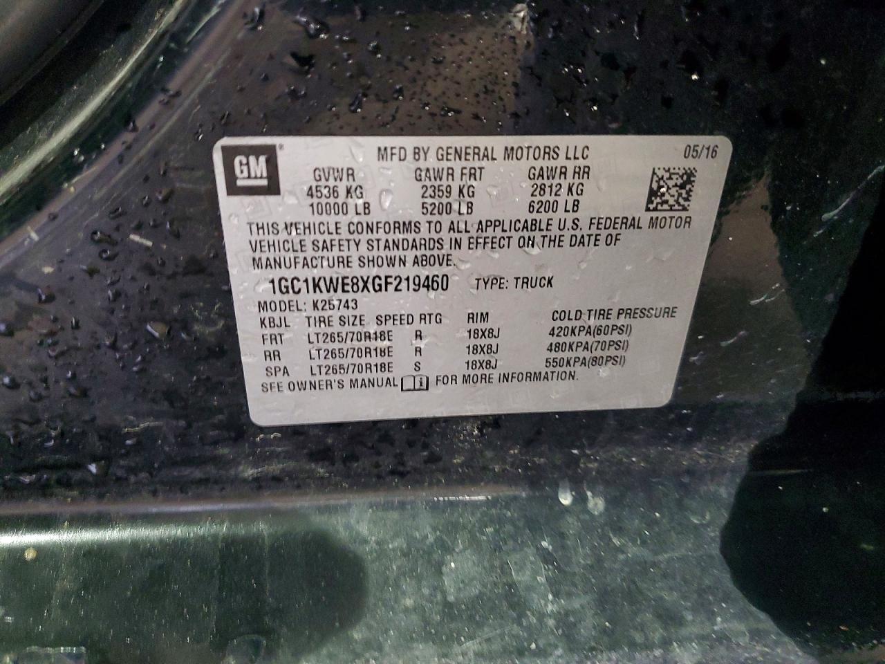 2016 Chevrolet Silverado K2500 Heavy Duty Ltz - zdjęcie 12