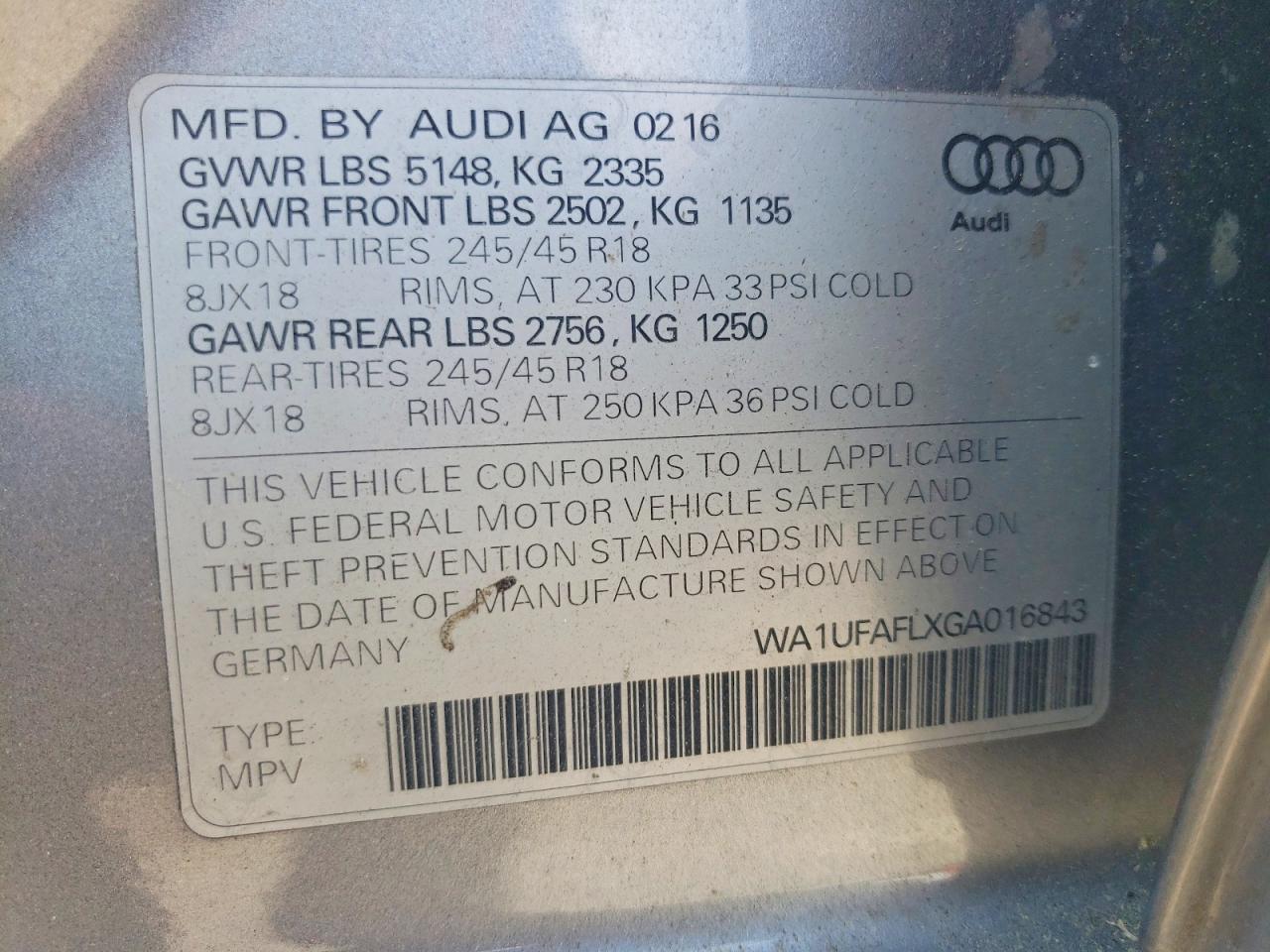2016 Audi A4 Allroad Premium Plus - zdjęcie 12