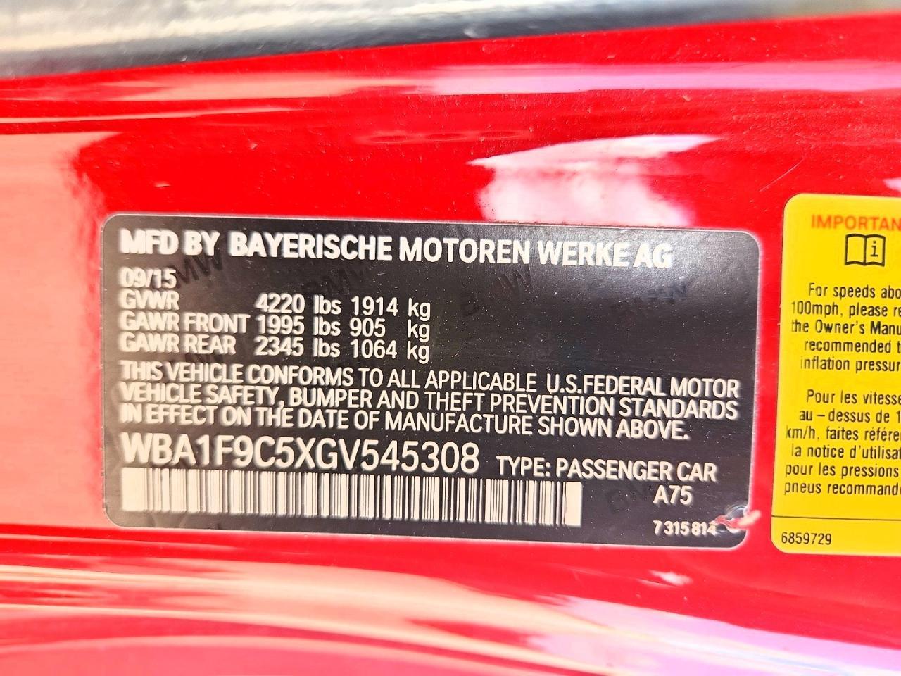 2016 BMW 228 I Sulev - zdjęcie 12