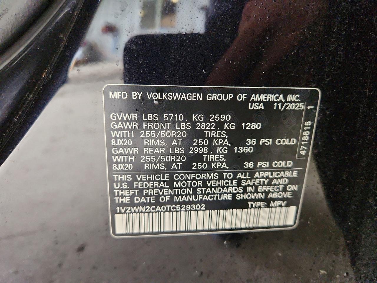 2026 Volkswagen Atlas Se - zdjęcie 13