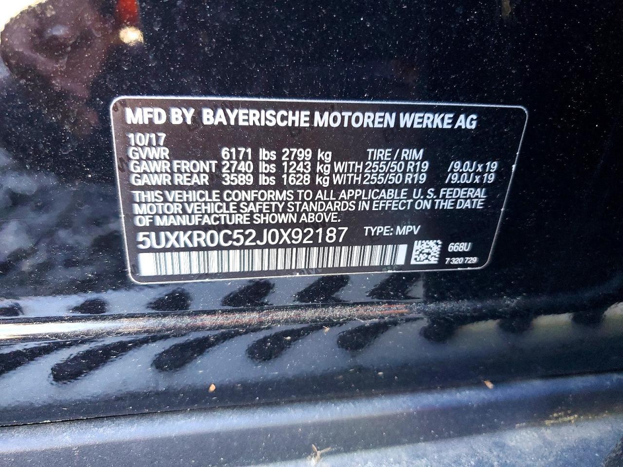 2018 BMW X5 xDrive35I - zdjęcie 13