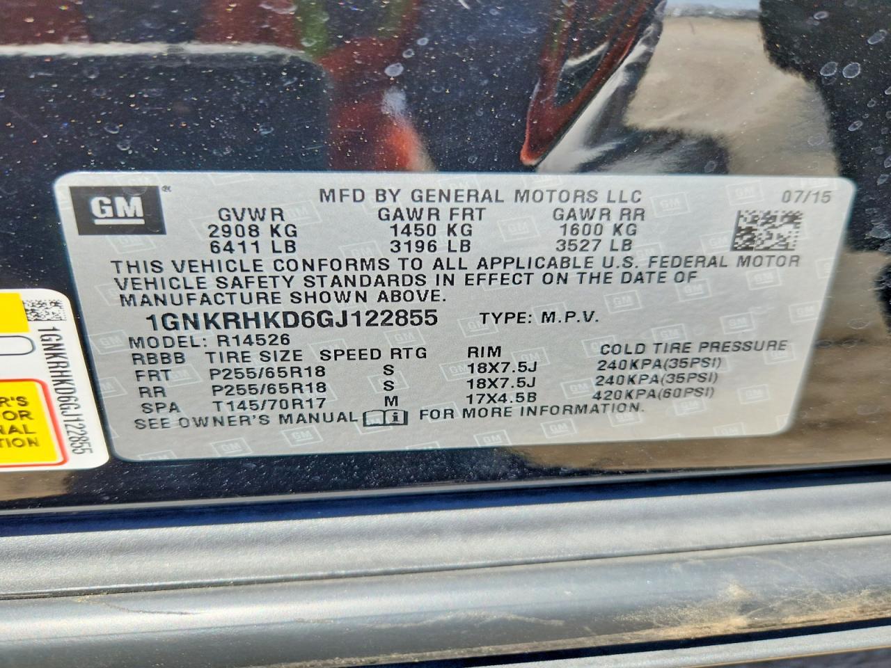 2016 Chevrolet Traverse Lt - zdjęcie 14