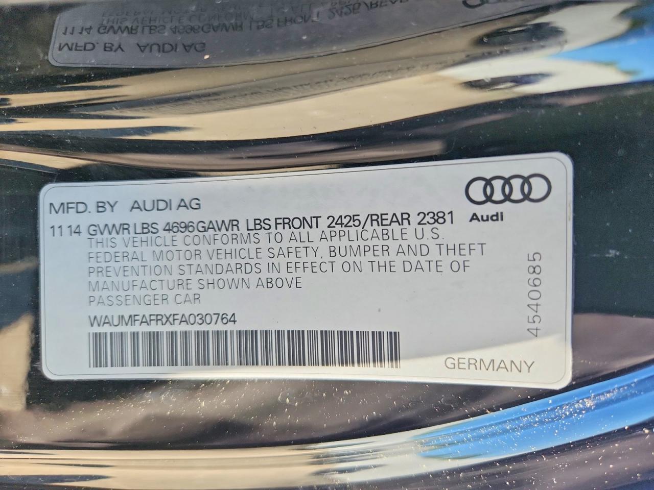 2015 Audi A5 Premium Plus - zdjęcie 12