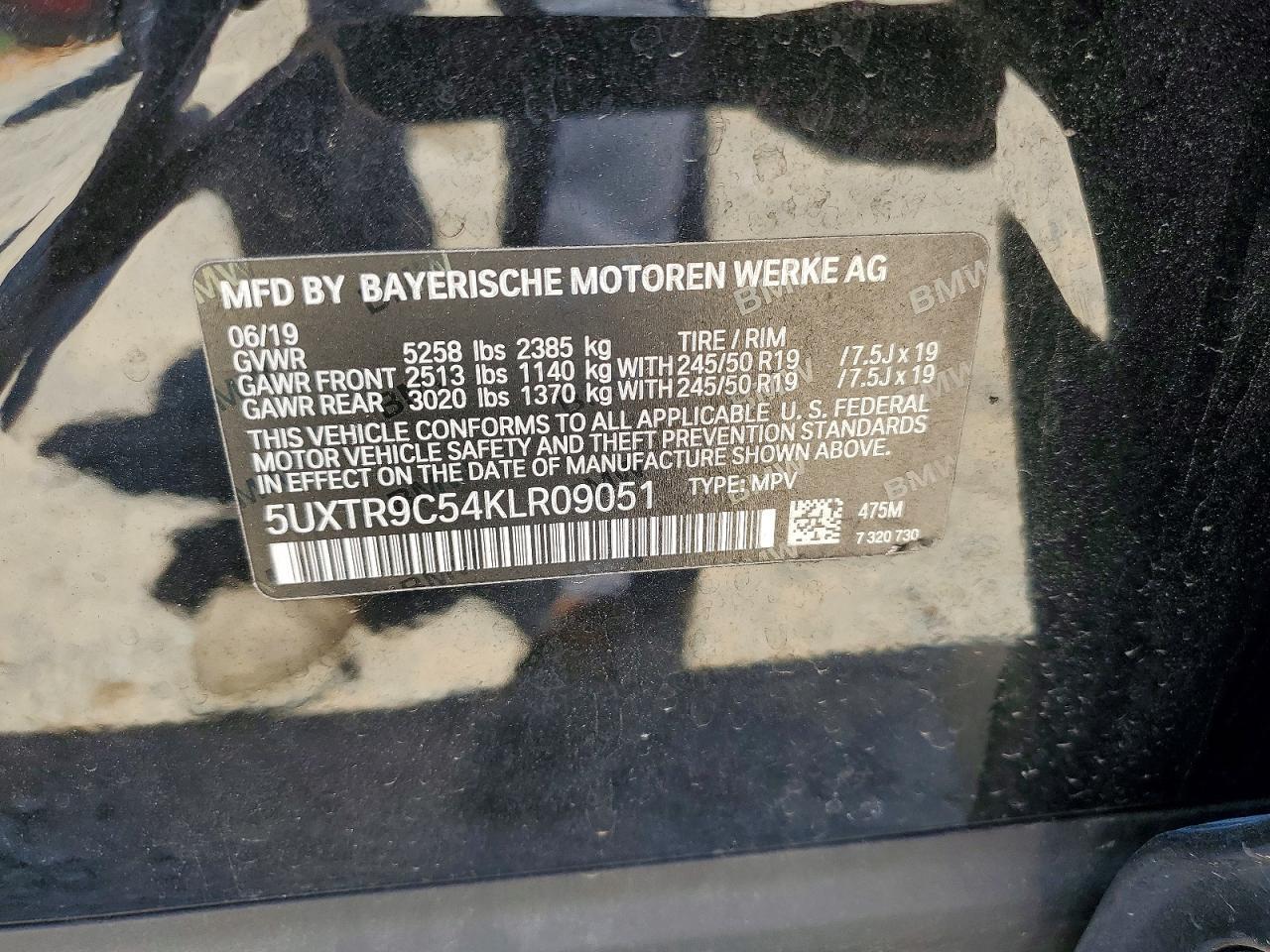 2019 BMW X3 xDrive30I - zdjęcie 14