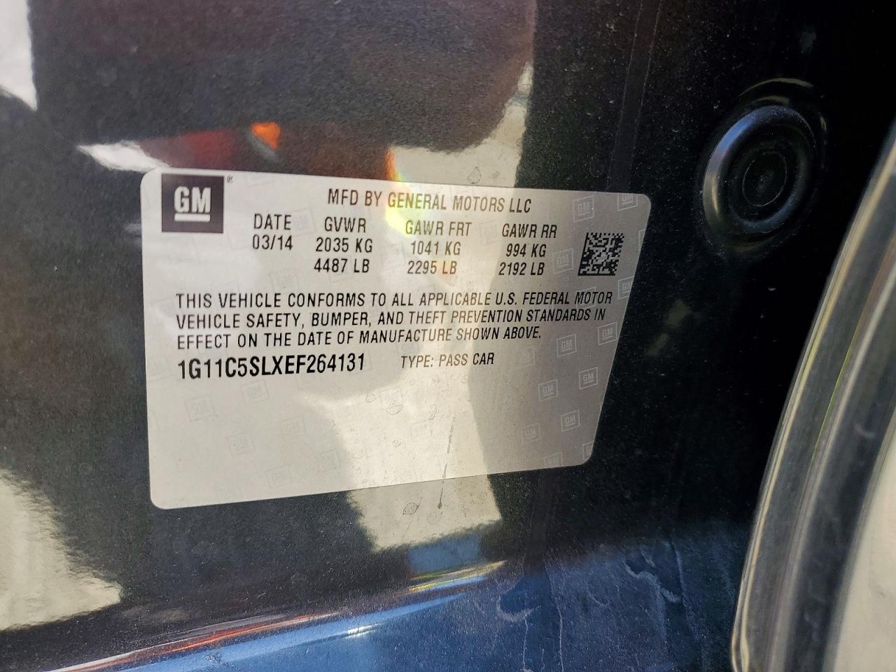 2014 Chevrolet Malibu 1Lt - zdjęcie 12