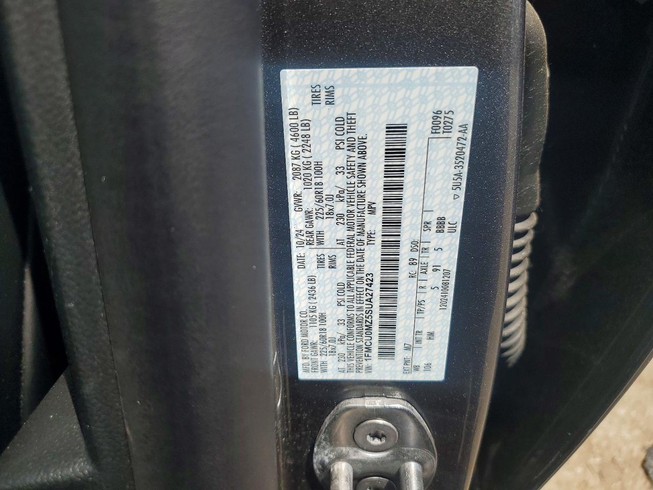 2025 Ford Escape St Line - zdjęcie 13