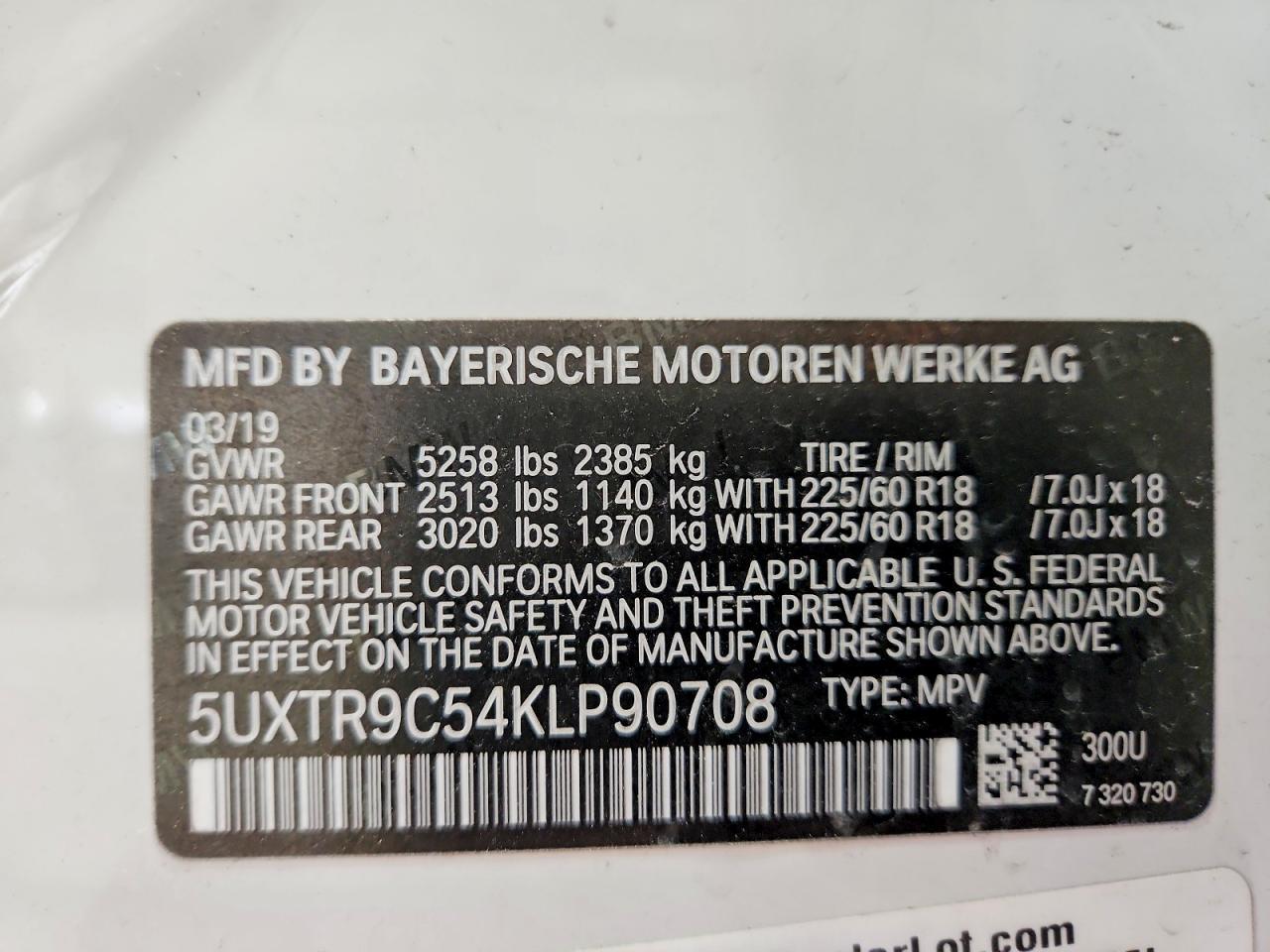 2019 BMW X3 xDrive30I - zdjęcie 13