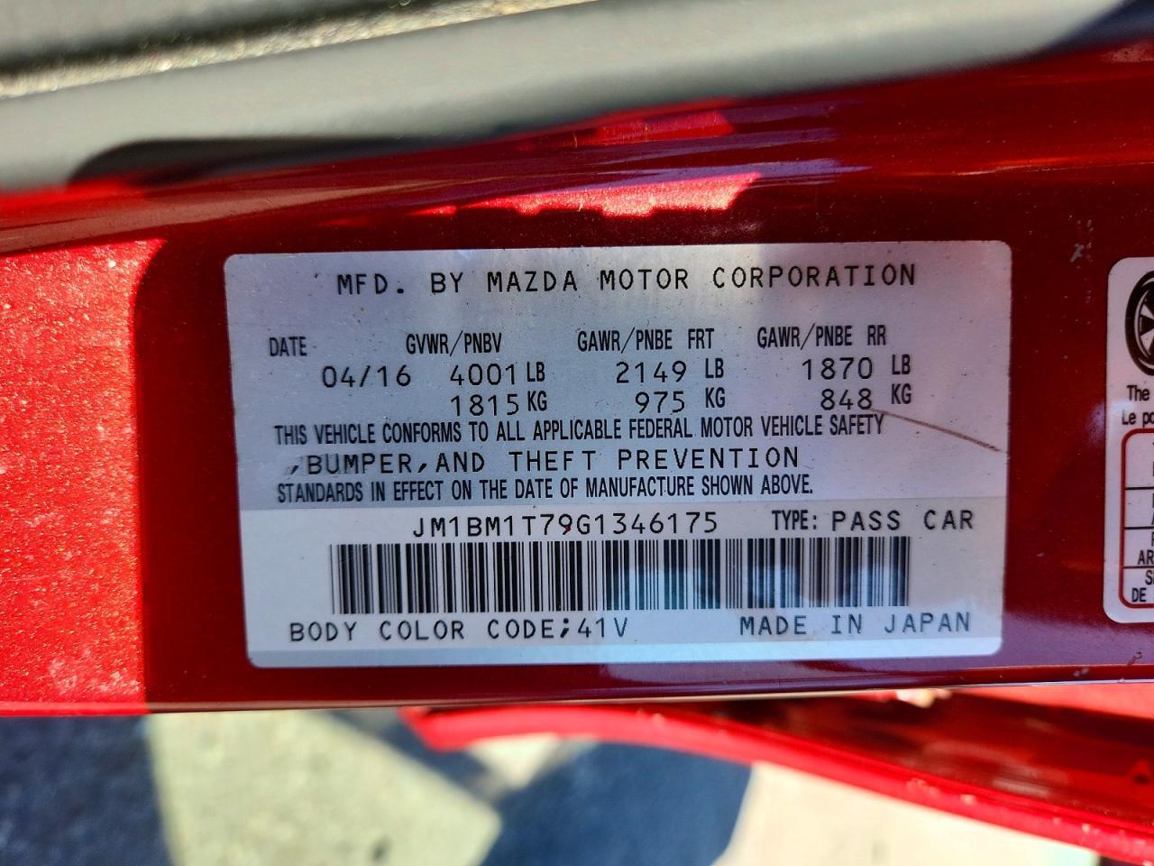2016 Mazda 3 Sport - zdjęcie 12