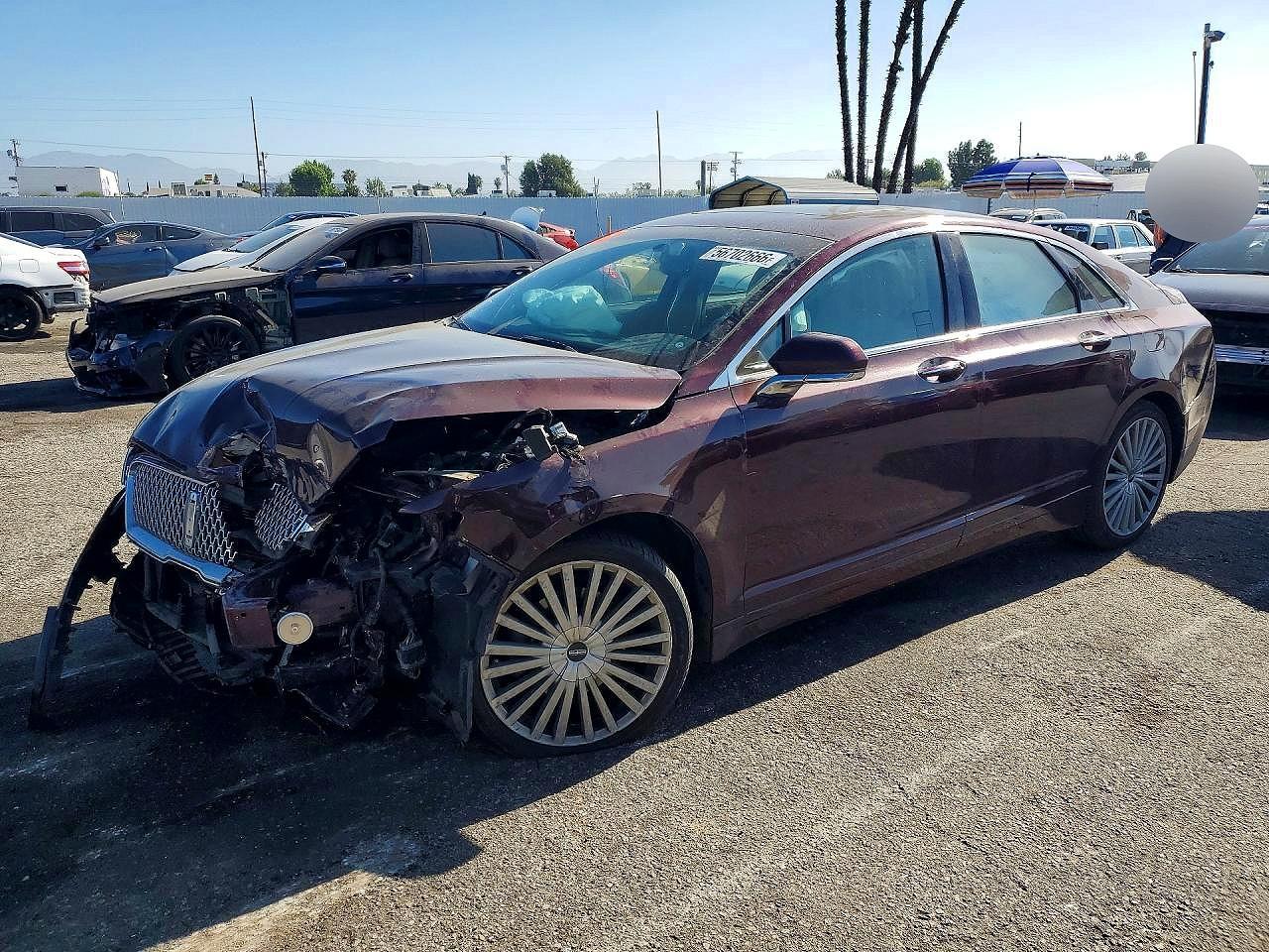 2017 Lincoln Mkz Reserve - zdjęcie główne