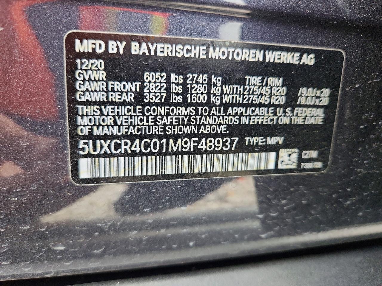 2021 BMW X5 Sdrive 40I - zdjęcie 14