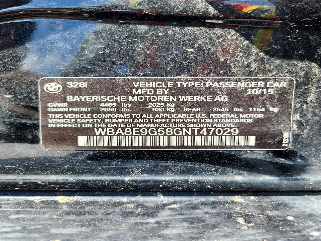 2016 BMW 328 I Sulev - zdjęcie 13