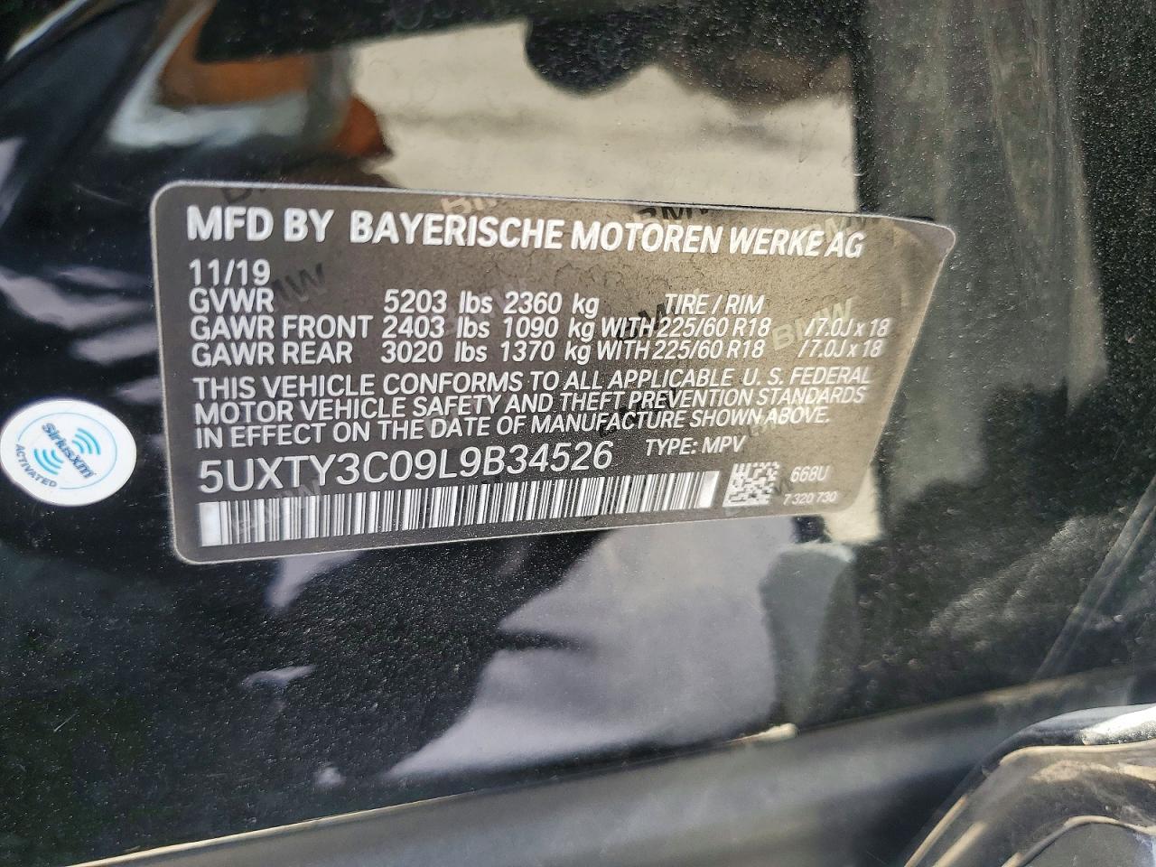 2020 BMW X3 Sdrive30I - zdjęcie 13
