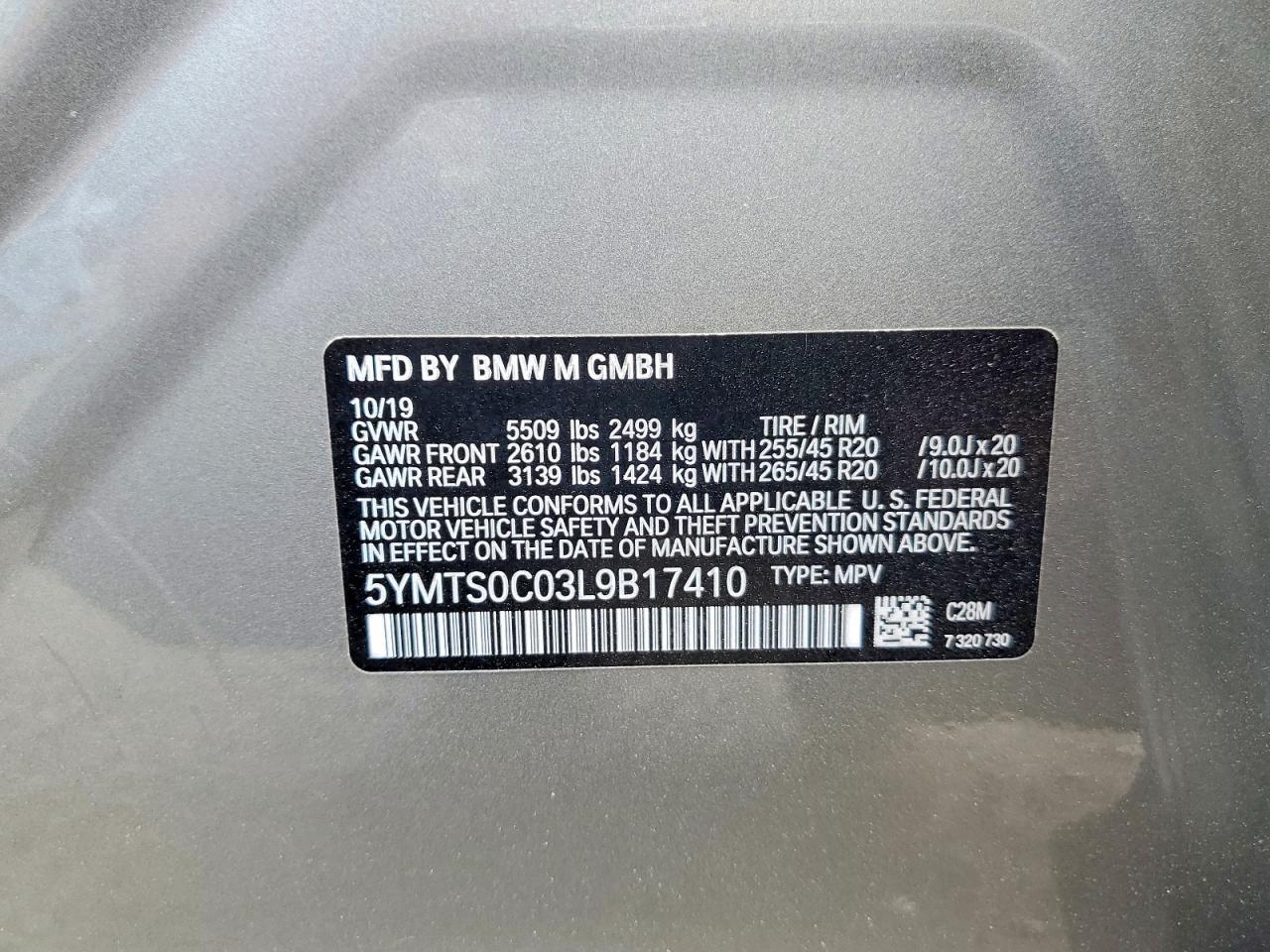 2020 BMW X3 M Competition - zdjęcie 13