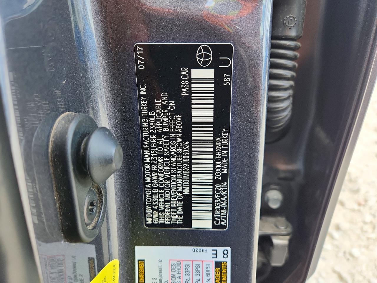 2018 Toyota C-Hr - zdjęcie 12