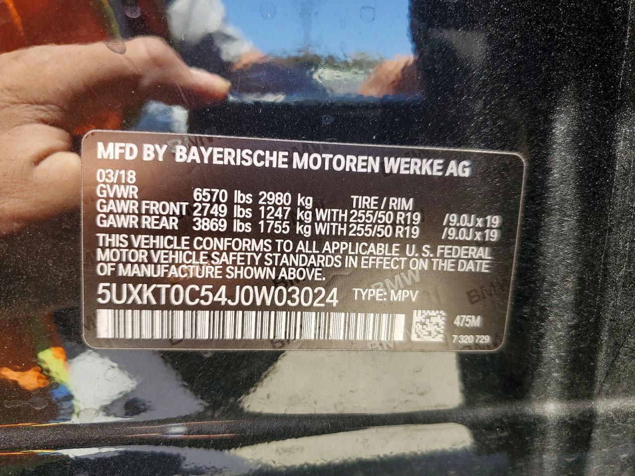 2018 BMW X5 Xdr40E - zdjęcie 14