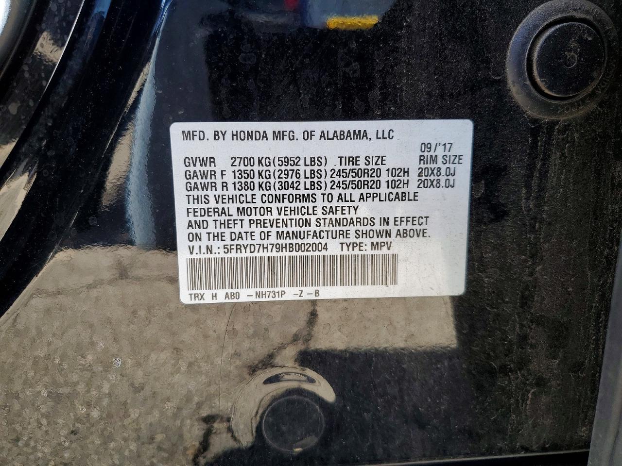 2017 Acura Mdx Sport Hybrid Advance - zdjęcie 12