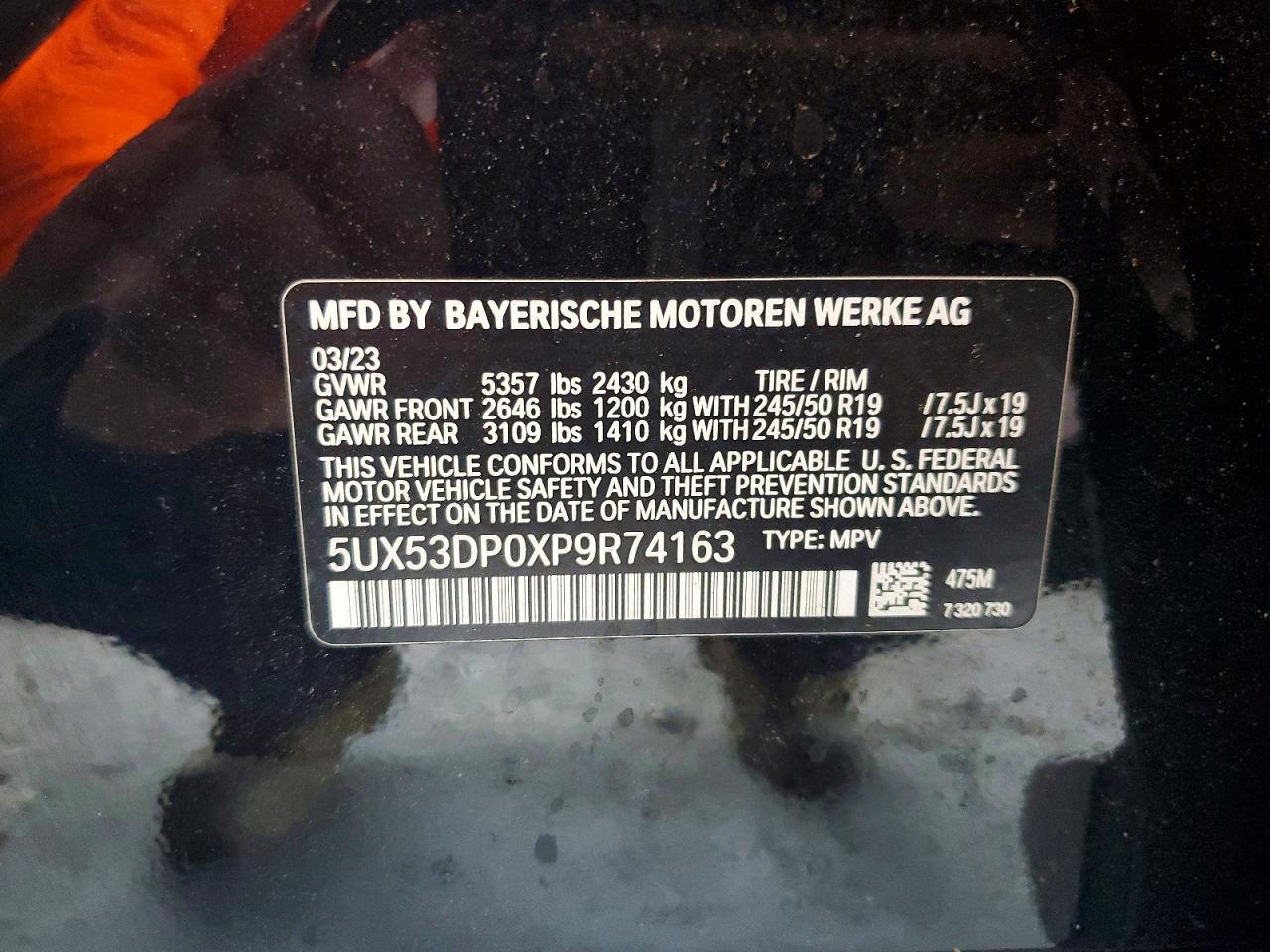 2023 BMW X3 xDrive30I - zdjęcie 13
