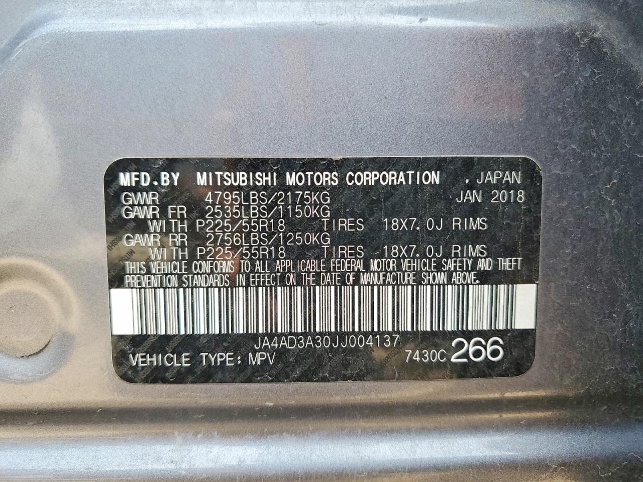 2018 Mitsubishi Outlander Se - zdjęcie 12