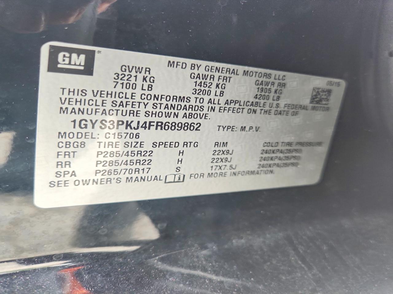 2015 Cadillac Escalade Platinum - zdjęcie 13