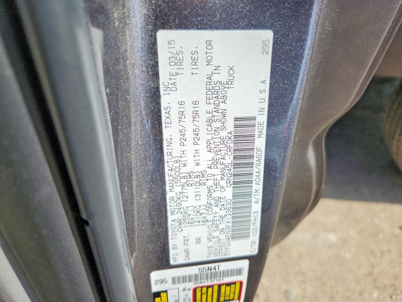 2015 Toyota Tacoma V6 - zdjęcie 12