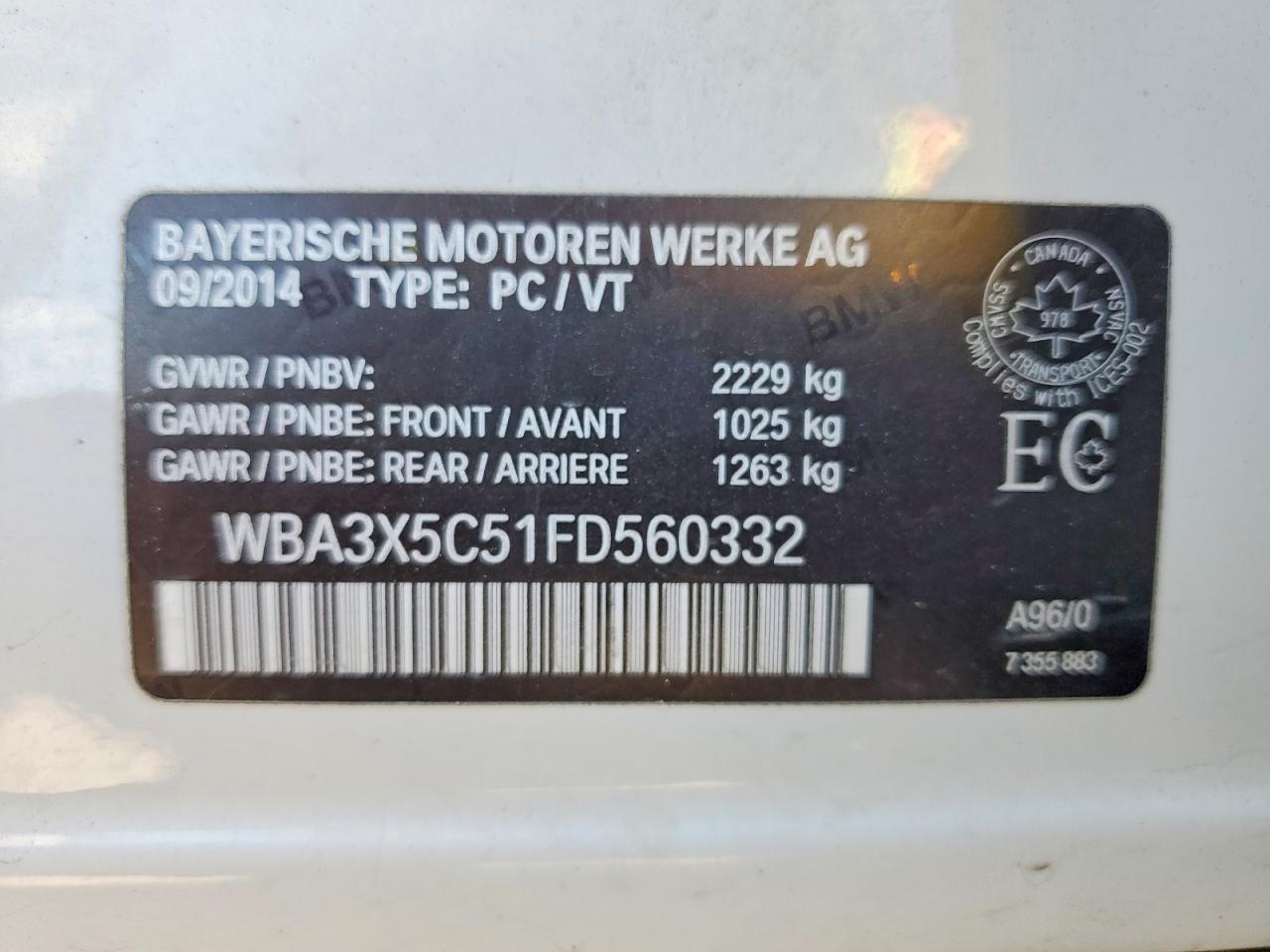 2015 BMW 328 Xigt - zdjęcie 12