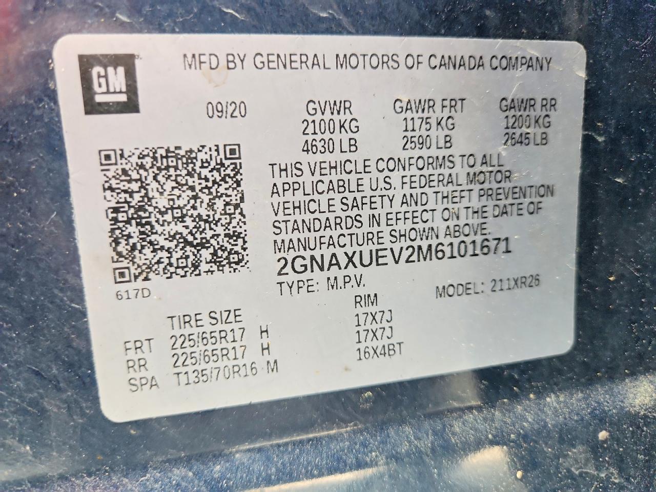 2021 Chevrolet Equinox Lt - zdjęcie 14