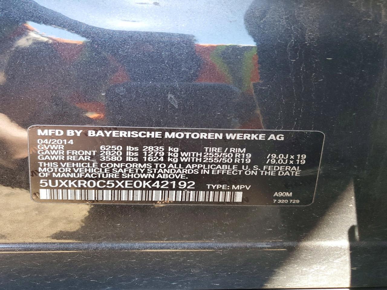 2014 BMW X5 xDrive35I - zdjęcie 13