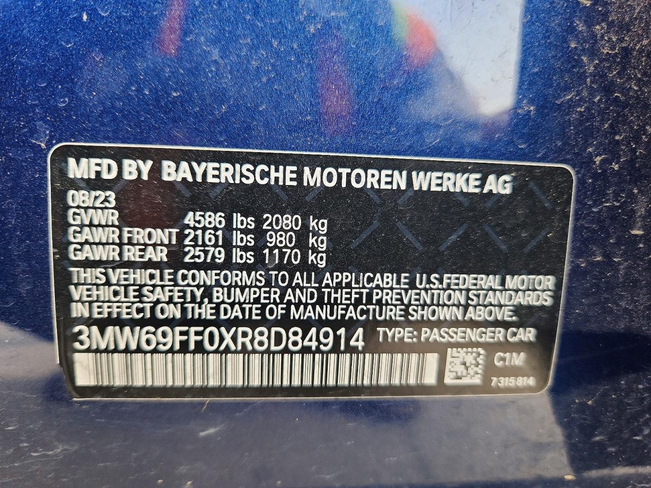 2024 BMW 330I - zdjęcie 13