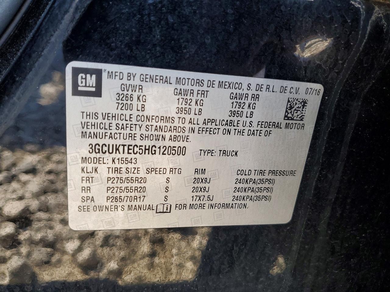 2017 Chevrolet Silverado K1500 High Country - zdjęcie 12