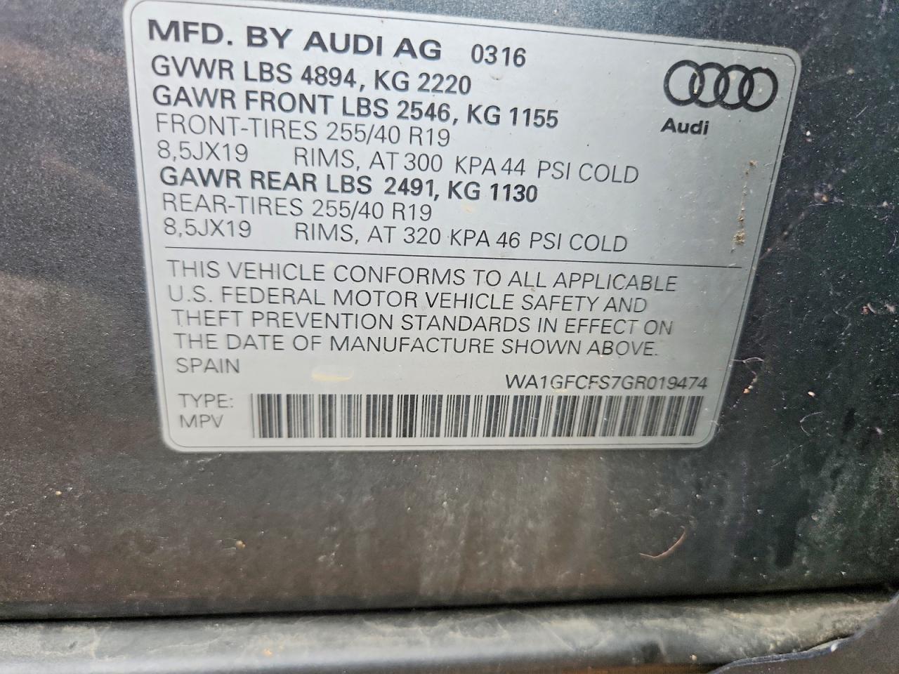 2016 Audi Q3 Prestige - zdjęcie 12