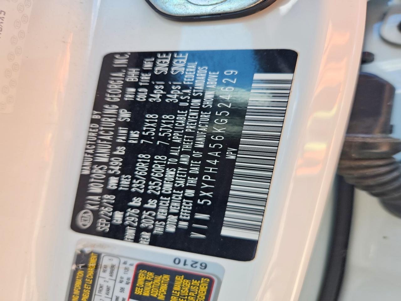 2019 Kia Sorento Ex V6 - zdjęcie 13