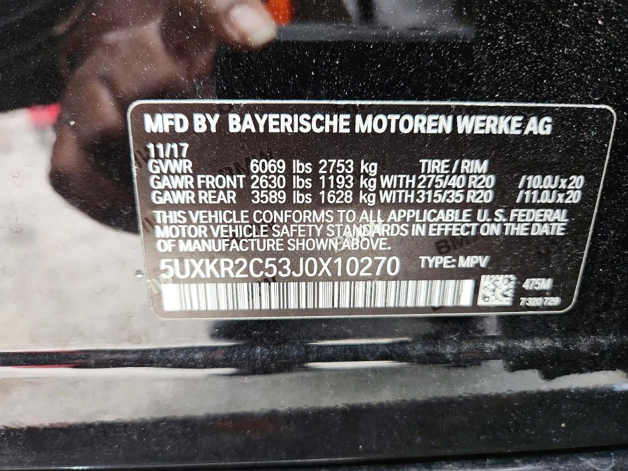 2018 BMW X5 Sdrive35I - zdjęcie 14
