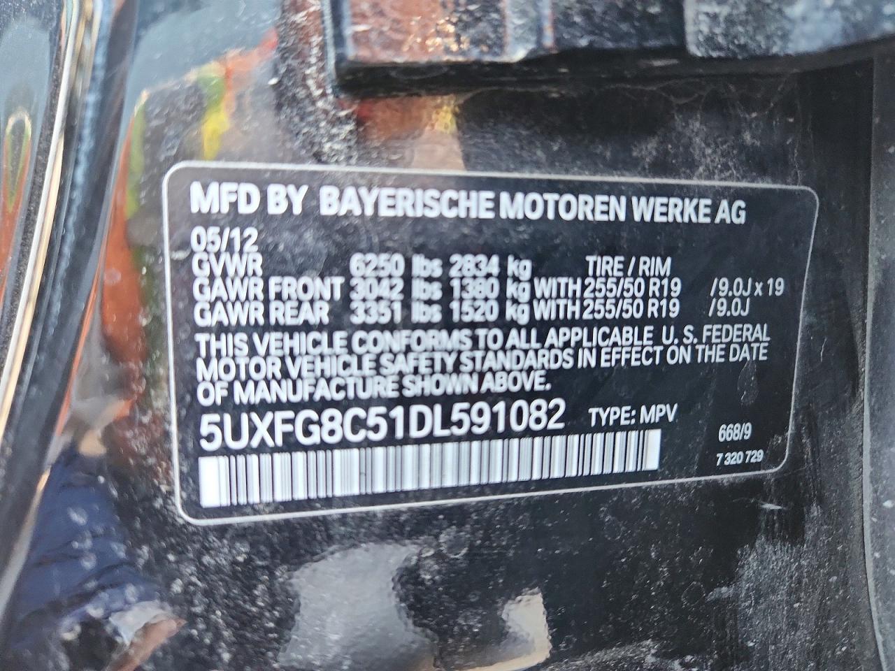 2013 BMW X6 xDrive50I - zdjęcie 14