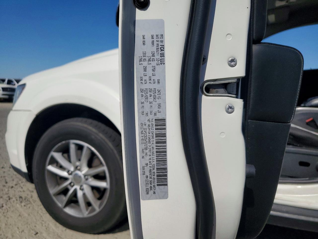 2017 Dodge Journey Sxt - zdjęcie 13