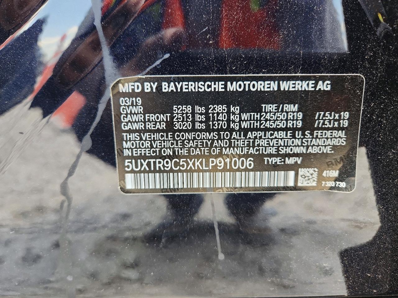 2019 BMW X3 xDrive30I - zdjęcie 12