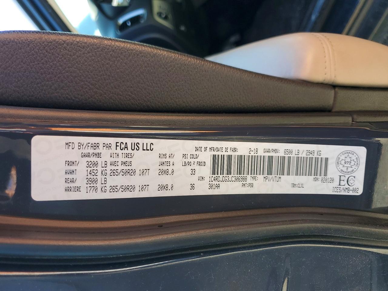 2018 Dodge Durango Gt - zdjęcie 13
