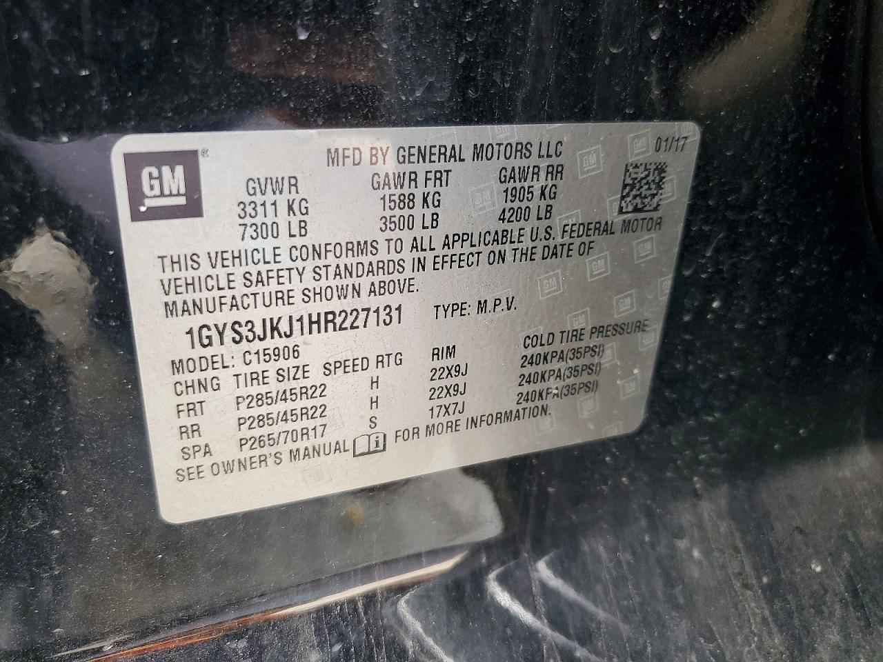 2017 Cadillac Escalade Esv Premium Luxury - zdjęcie 13