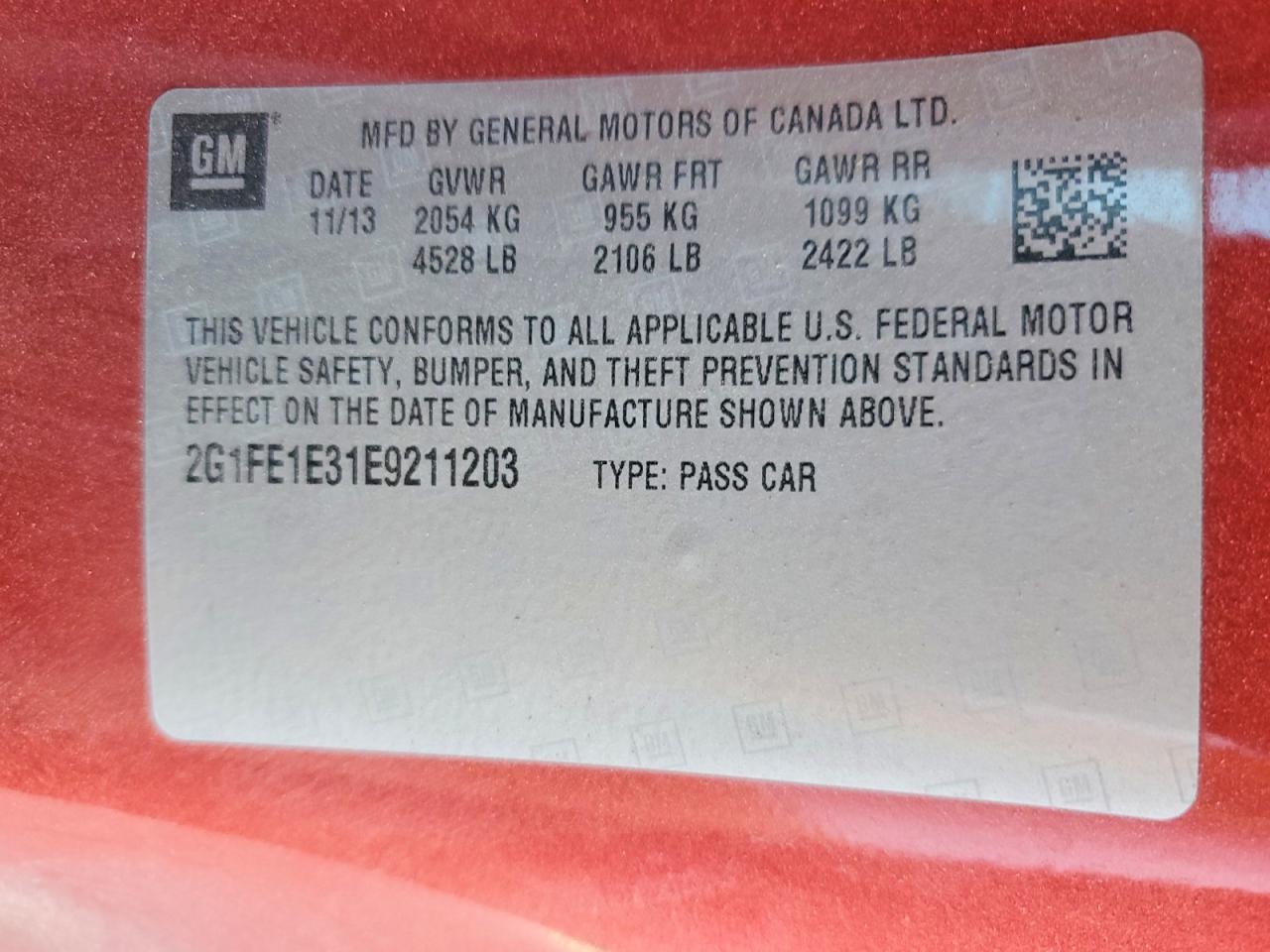 2014 Chevrolet Camaro Ls - zdjęcie 13