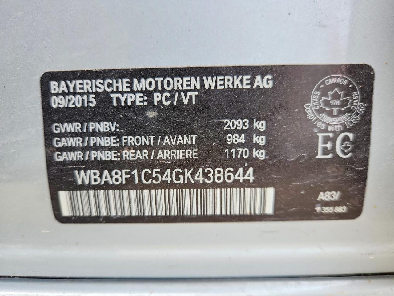 2016 BMW 328 D xDrive - zdjęcie 12