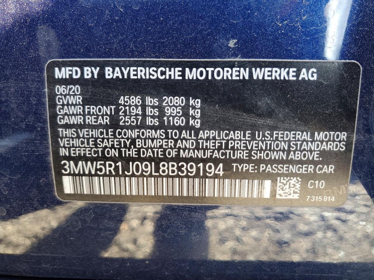 2020 BMW 330I - zdjęcie 13