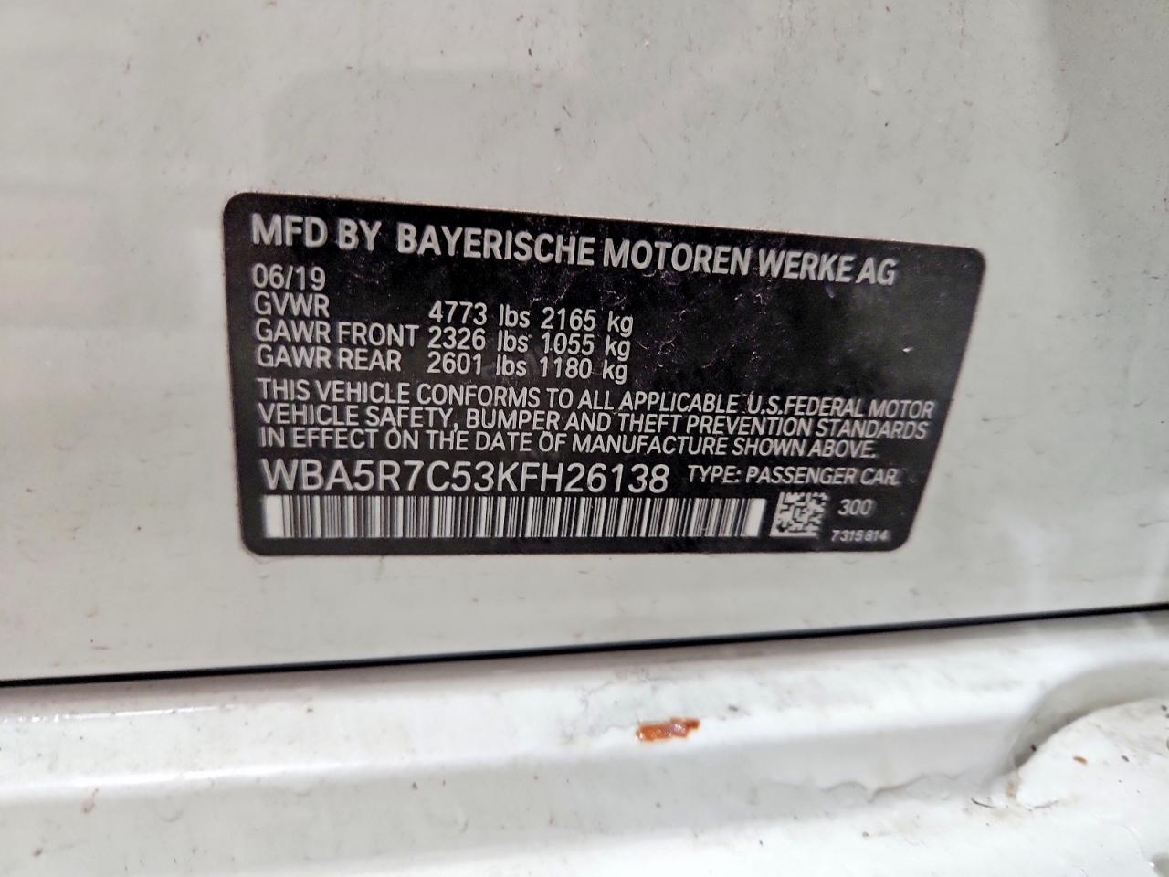 2019 BMW Seria 3 330i - zdjęcie 12