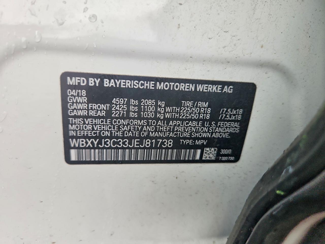 2018 BMW X2 Sdrive28I - zdjęcie 12