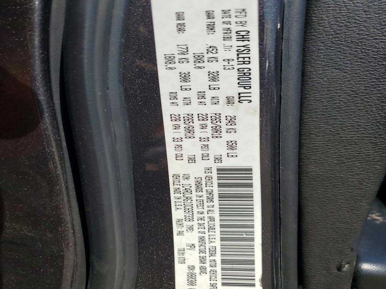 2013 Dodge Durango Sxt - zdjęcie 14