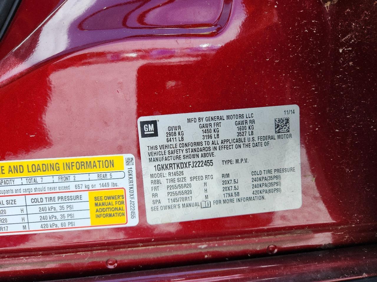 2015 GMC Acadia Denali - zdjęcie 13